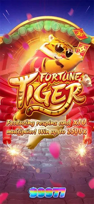 O tigre dourado místico em destaque no Fortune Tiger da PG Soft